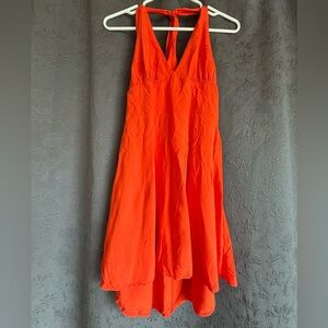 Wild Fable Orange Halter Sundress for Cocktail